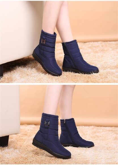 Casual Snow Waterproof Winter Boots for Womens