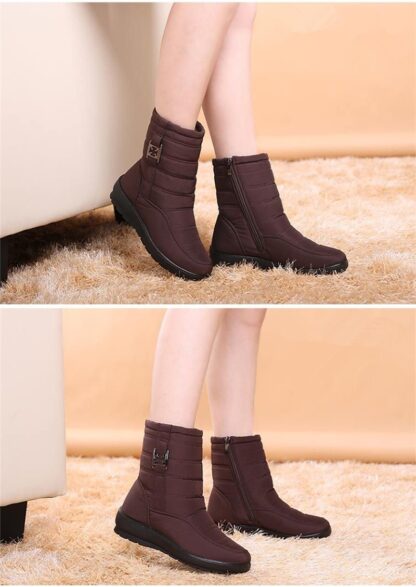 Casual Snow Waterproof Winter Boots for Womens