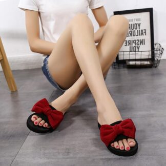 Cute Bow Slippers for Women