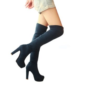 Fashion Party Over the Knee High Heel Boots for Women