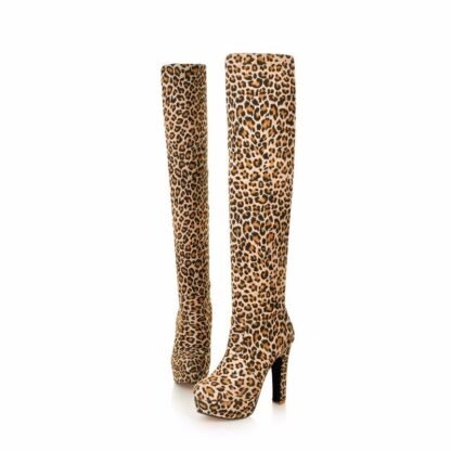 Fashion Party Over the Knee High Heel Boots for Women