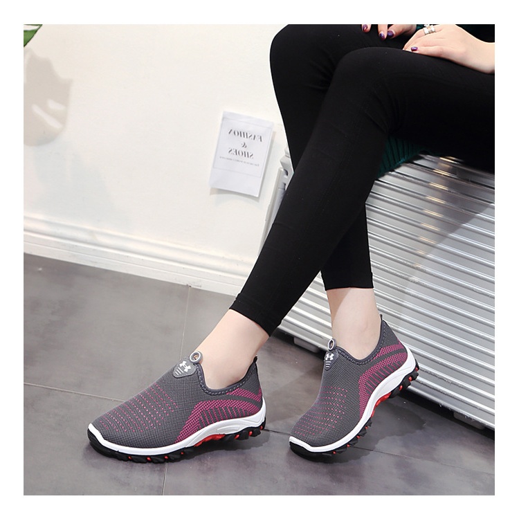 Spring Autumn Slip-On Mesh Sports Womens Shoes