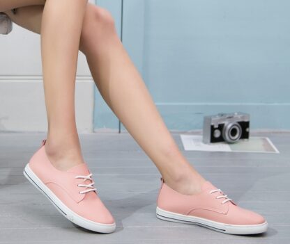 Casual Round Toe Leisure Womens Flat Shoes