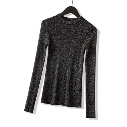 Fashion Elegant Autumn Winter Pullover Sweater Tops for Women