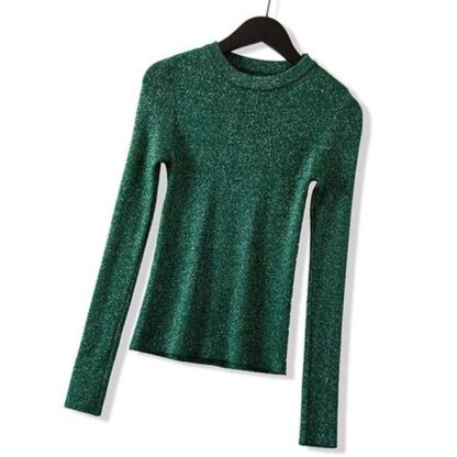 Fashion Elegant Autumn Winter Pullover Sweater Tops for Women