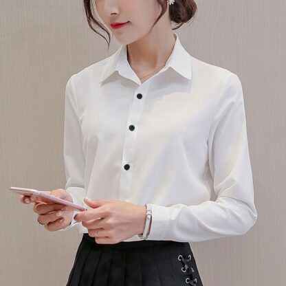 Casual Cotton Office Womens Shirt