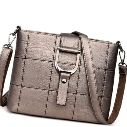 Elegant Soft Pu Leather Shoulder Bag for Women