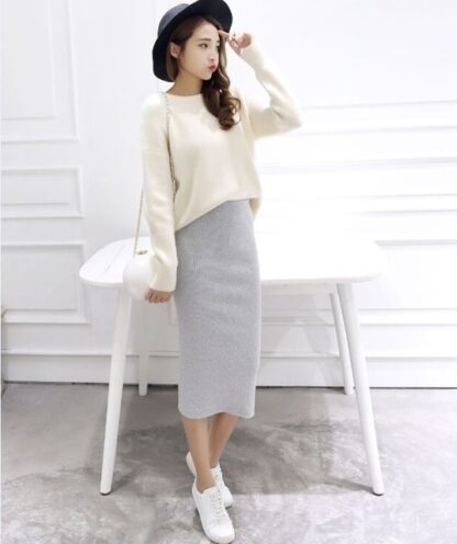 Fashion Cotton Pencil Skirts for Women