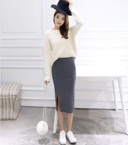 Fashion Cotton Pencil Skirts for Women