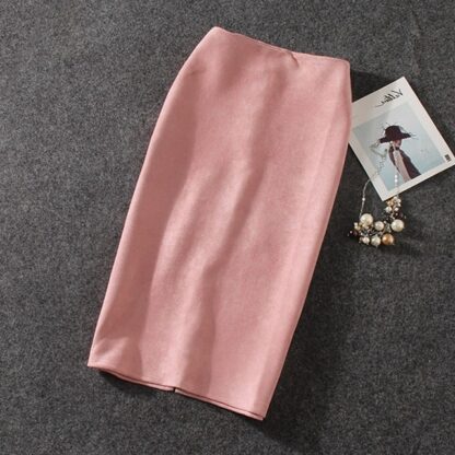 Fashion Elegant Pencil Knee-Length Womens Skirt