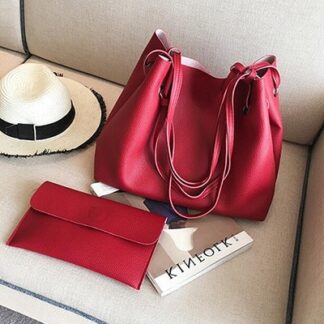 Soft Leather Fashion Womens Bags Set