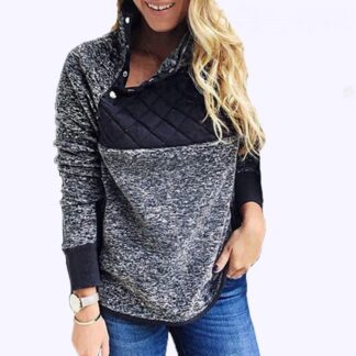 Elegant Turtleneck Warm Pullover Sweatshirts for Women