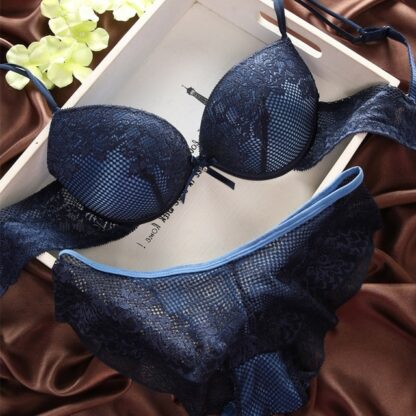 Sexy Lace Push Up Bra Brief Sets for Women