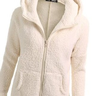 Warm Cotton Women Sweatershirt Coat