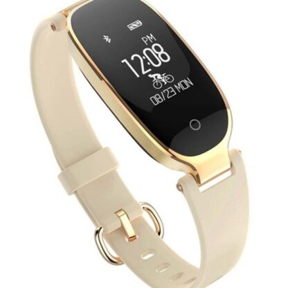 Bluetooth Waterproof Heart Rate Fitness Women Smart Watch for Android IOS