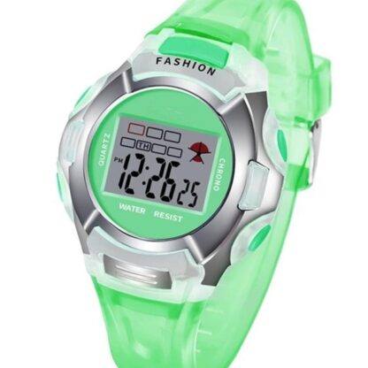 Boys Girls Alarm Date Led Children Waterproof Kids Watch