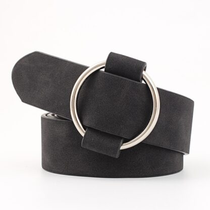 Casual Pu Leather Waist Women Belts