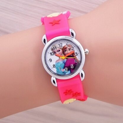 Casual Quartz Doll Cartoon Children Girl Watch