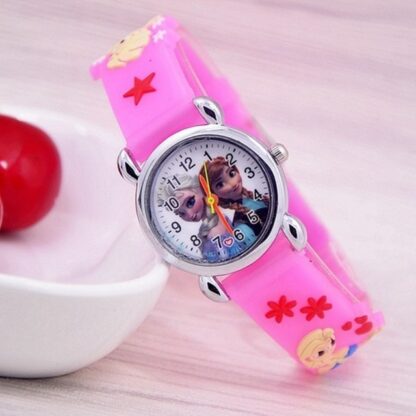 Casual Quartz Doll Cartoon Children Girl Watch