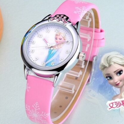 Casual Quartz Doll Cartoon Children Girl Watch