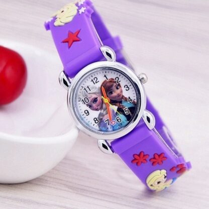 Casual Quartz Doll Cartoon Children Girl Watch