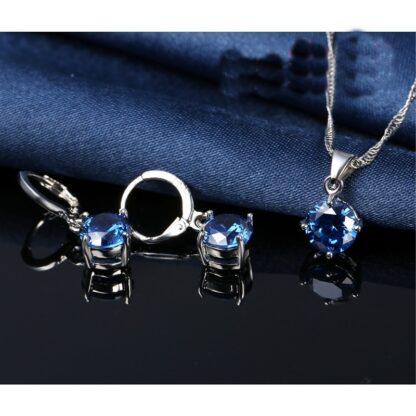 Crystal Romantic Cute Necklace Earrings for Women