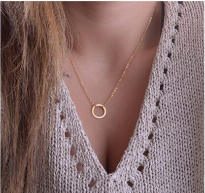 Fashion Chic Infinity Cross Pendant Necklaces for Women