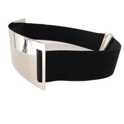 Fashion Gold Silver Wide Belts for Woman