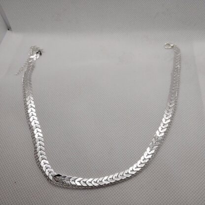 Golden Silver Chain Chocker Women Necklace