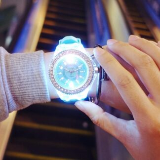 led light watch