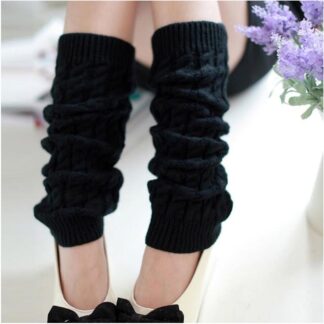 Warm Winter Knitting Women Leg Warmers