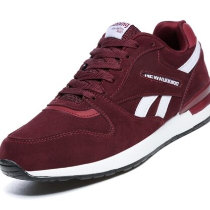 Athletic Leather Running Mens Sport Shoes