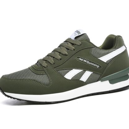Athletic Leather Running Mens Sport Shoes