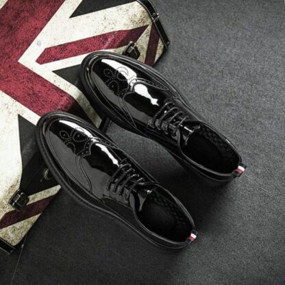 Business Formal Leather Pointed Toe Shoes for Men