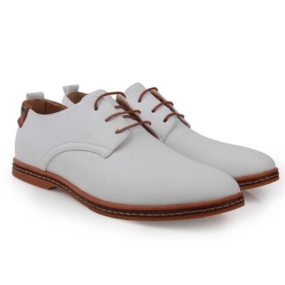 Fashion Casual Leather Men Dress Business Office Oxfords Shoes