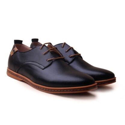 Fashion Casual Leather Men Dress Business Office Oxfords Shoes