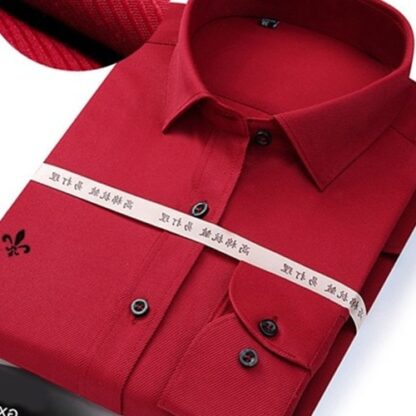 Fashion Long Sleeve Business Dress Men's Shirt