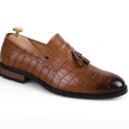 Fashion Pointed Toe Formal Slip-On Men Dress Shoes