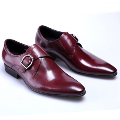 Formal Flat Business Men Leather Dress Shoes
