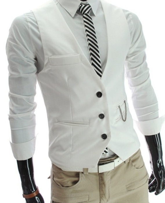 Men Steampunk Waistcoat Vest Single Breasted Sleeveless Jacket Tops Party  Suit | eBay