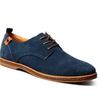 Spring Autumn Breathable Suede Oxfords Men Shoes