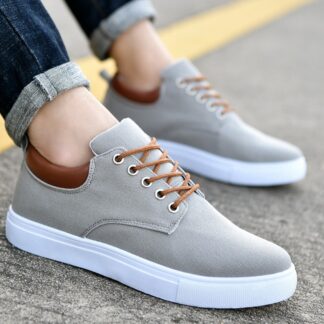 Spring Summer Casual Mens Canvas Flat Loafers Shoes