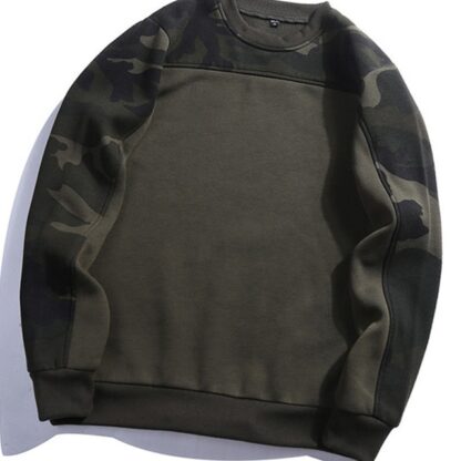 Streetwear Mens Camouflage Sweatshirts