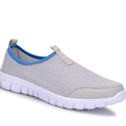 Summer Breathable Slip-On Mesh Running Sports Athletic Shoes