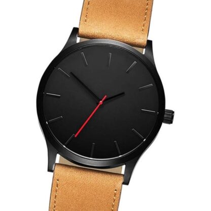 Fashion Elegant Black White Luxury Men's Quartz Watch