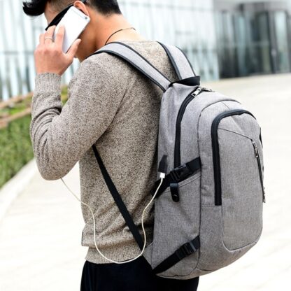 Fashion Large Big Travel Computer Laptop Men Backpack Bag