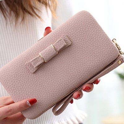 Fashion Leather Card Holders Cellphone Pocket Wallet for Women ...
