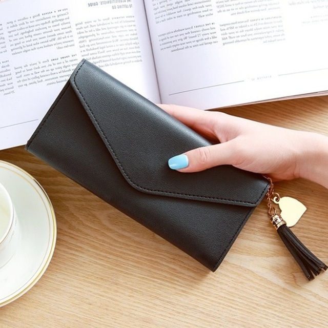 Fashion PU Leather Women Card Holder Wallets - cheapsalemarket