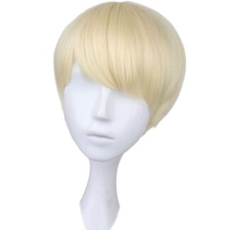 Party Short Blonde Mens Wigs
