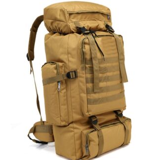 Waterproof Large Capacity Camouflage Military Tactics Hiking Backpack Rucksack